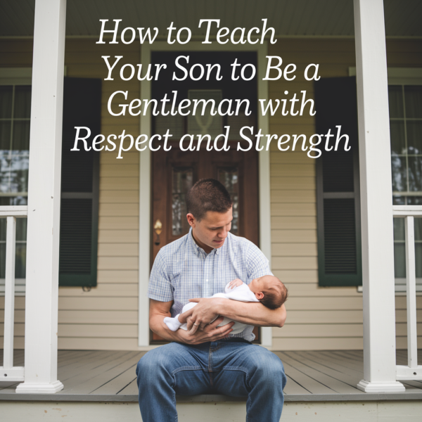 Raising a Gentleman: Instilling Respect, Dignity, and Strength in Your Son