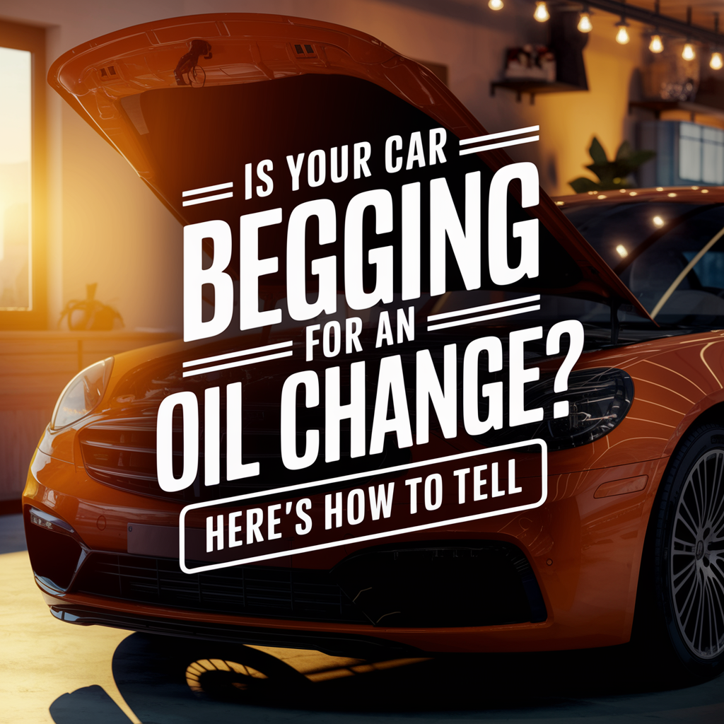 Is Your Car Begging for an Oil Change? Here’s How to Tell